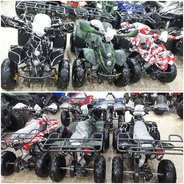 Latest version of 2023 brand new O meter. Reconditioned ATV Quad bike 9