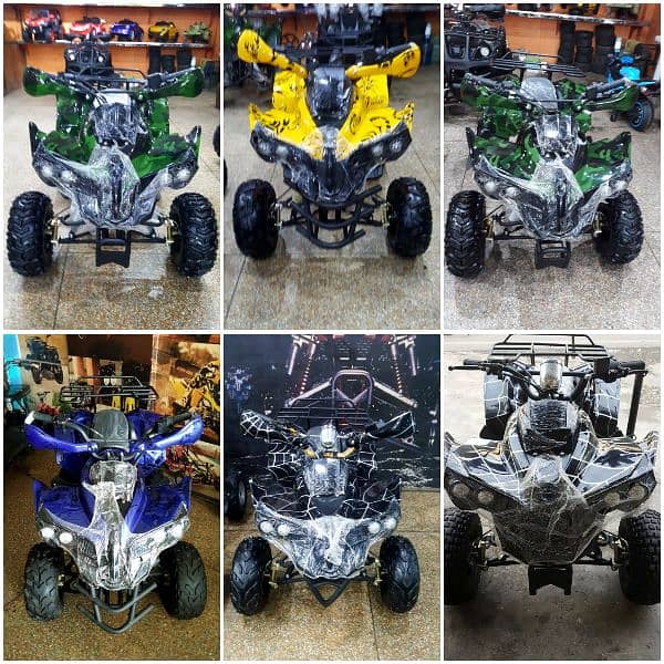 Latest version of 2023 brand new O meter. Reconditioned ATV Quad bike 12