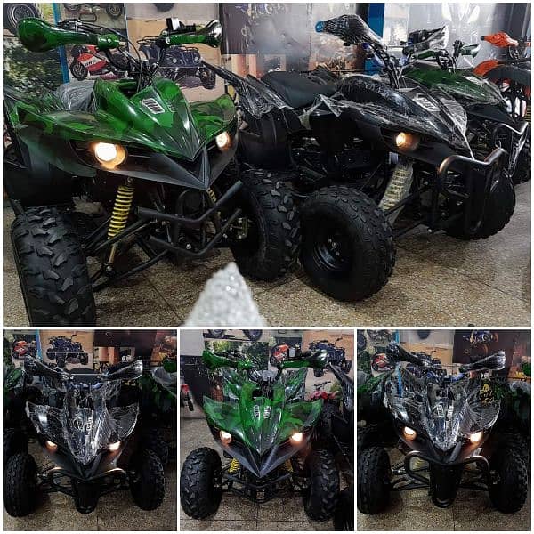 Latest version of 2023 brand new O meter. Reconditioned ATV Quad bike 12