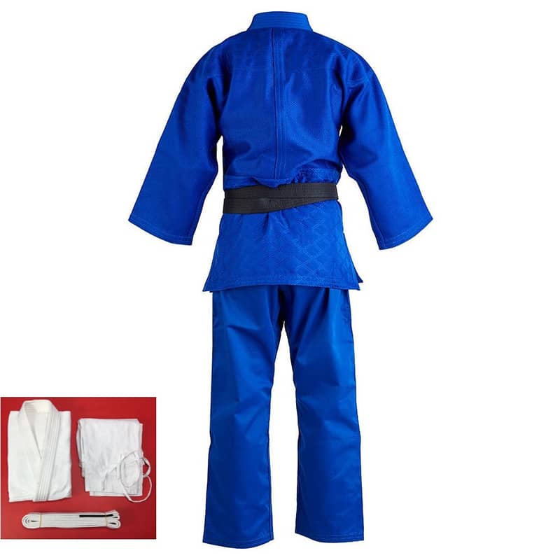 Fashion jiu jisu bjj training suit karate kung fu club red belts wear 5