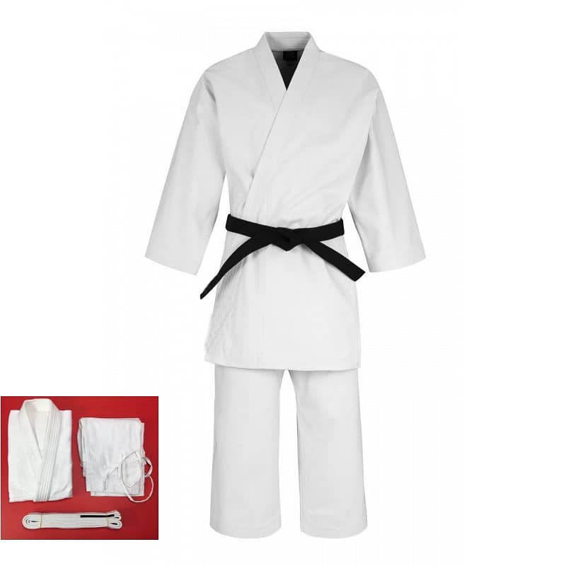 Fashion jiu jisu bjj training suit karate kung fu club red belts wear 2