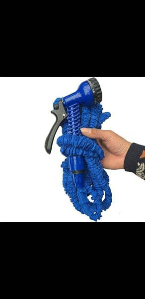 Flexible Plastic Hose Pipe For Cars Garden Watering With SprayGun 11