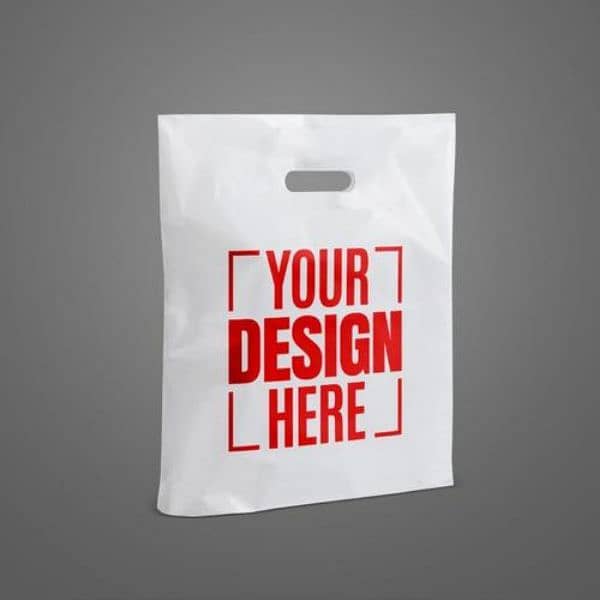 We can write anything on your shopping bags and also print the logo 2