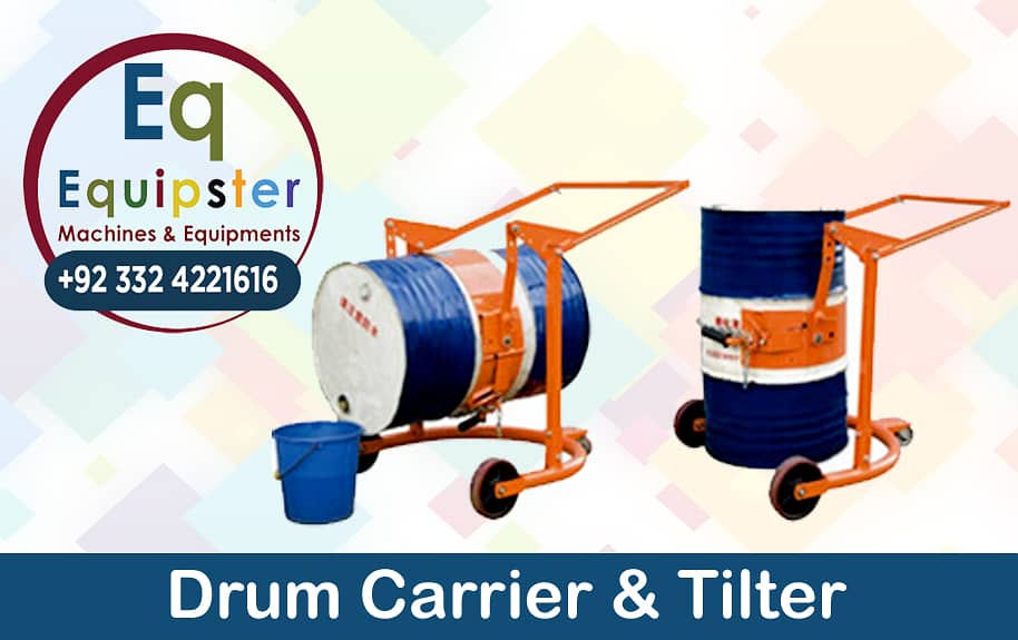 Drum trolley, tilter, drum mover, drum transporter pakistan drum mover 0