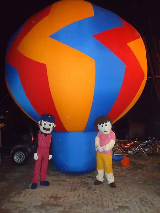 Air clown. Air gate. Inflatable Balloons 2