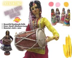 Cultural Dolls with dholki