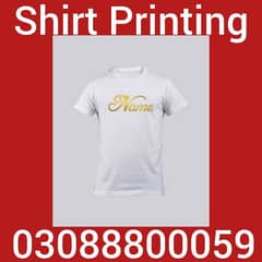 Shirt Printing, Vinyl shirt Printing, T shirt Printing, mugs printing