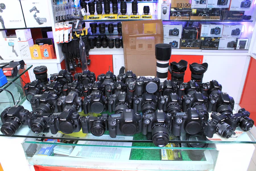 Dslr Cameras ,Lenses & Drones All Available 13