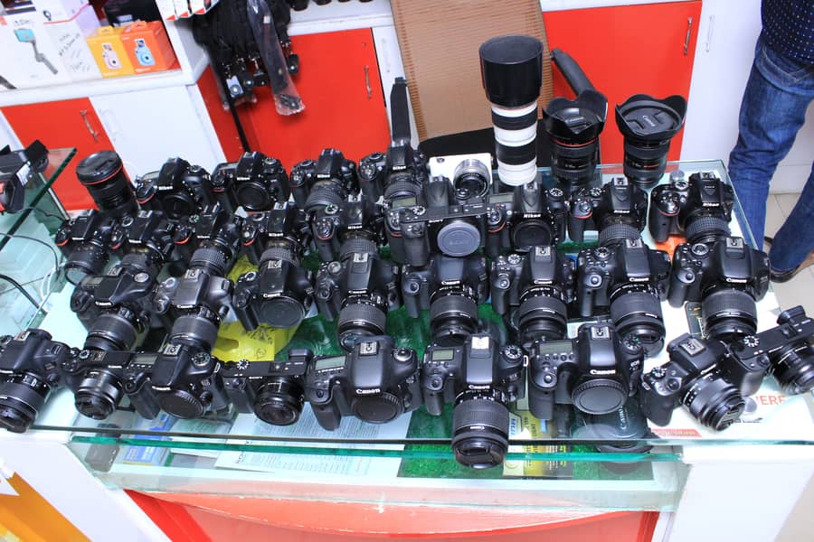 Dslr Cameras ,Lenses & Drones All Available 18