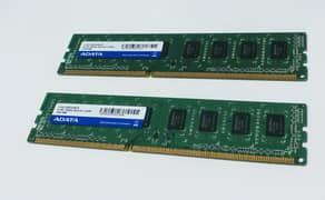 2 x 4GB DDR3 Desktop Rams 1333NHz 0