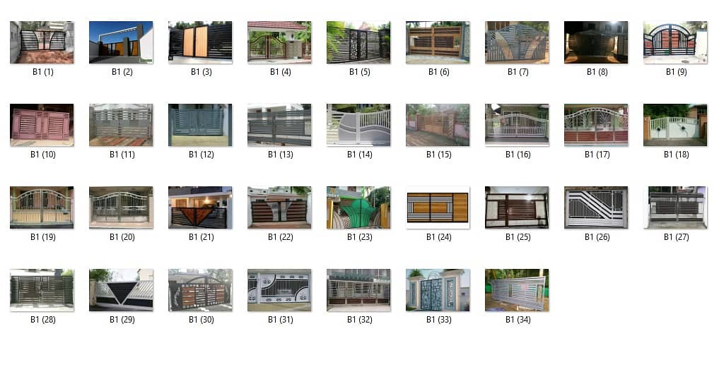 Iron, steel Door, Gate Windows, Railing, Frame, Fiber, SS 7