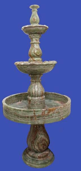 luxurious beautiful green onyx & marble fountains 6