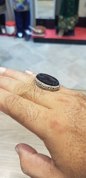 Yamni Aqeeq/Agate Ring 2