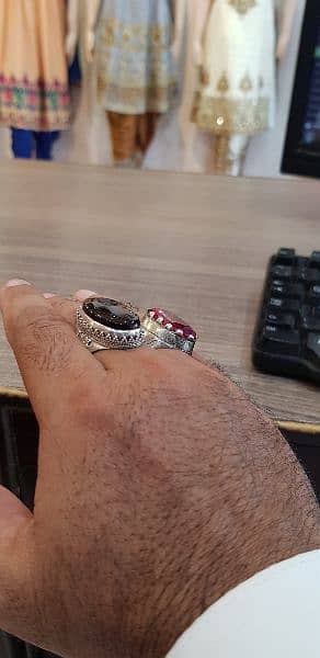 Yamni Aqeeq/Agate Ring 4