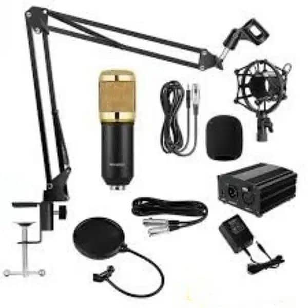 Microphone BM800 Singing, youtubers,Voicerover recording Mic 0