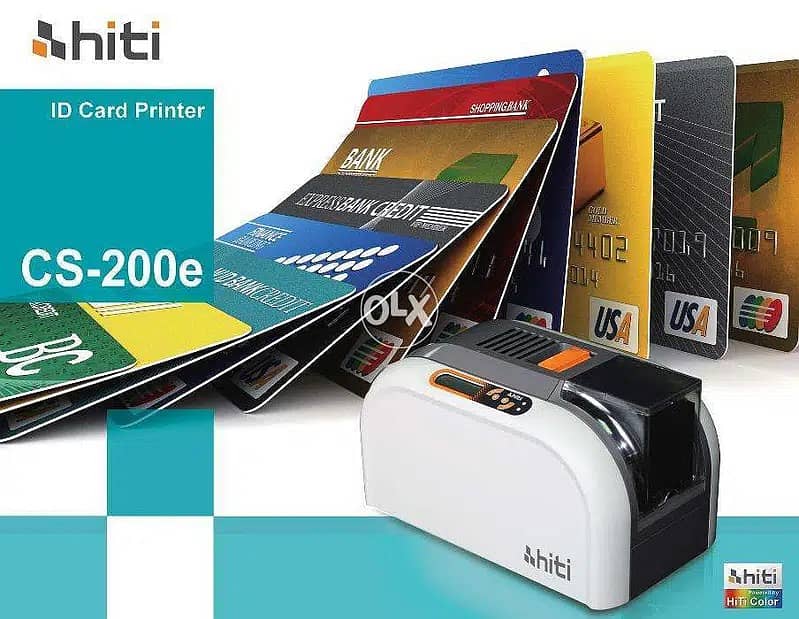 HiTi CS220e / CS200e Dual Side / PVC Card Printer / ID Card Printer 1