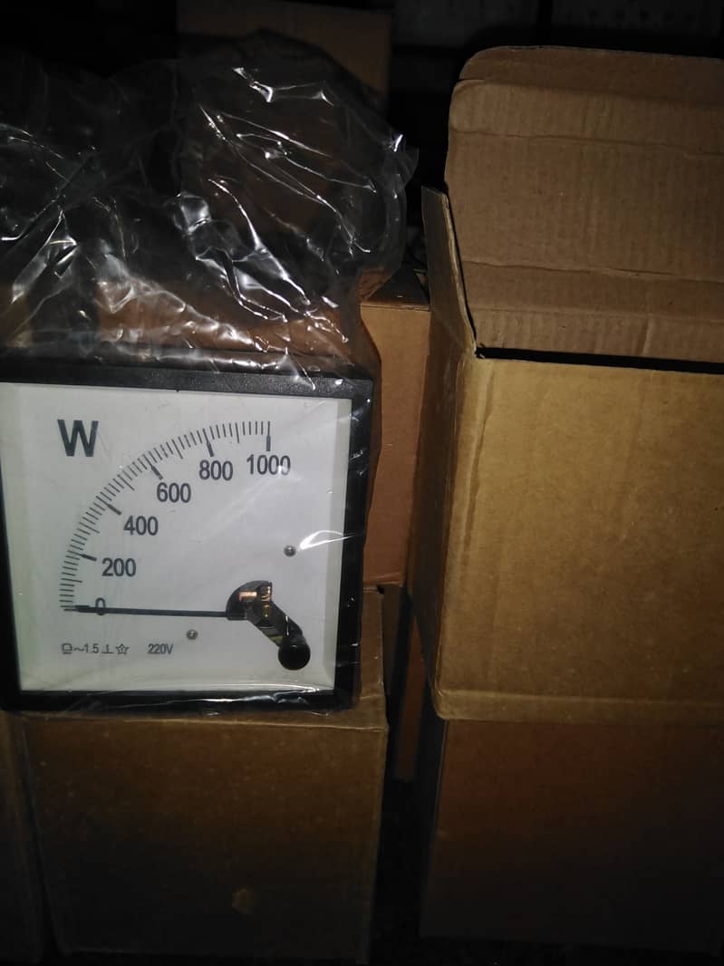 Analog watt meter for sale 0