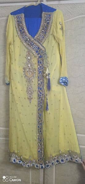 zari work ready to wear ling shirt with lehnga duptta