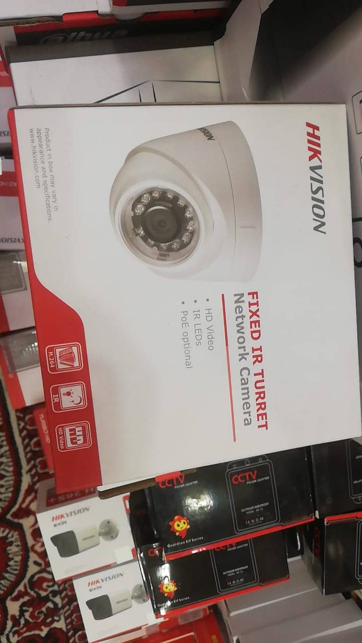 Dahua/hikvision CCTV Cameras all type 2MP, 4MP PTZ/IP analogue 3