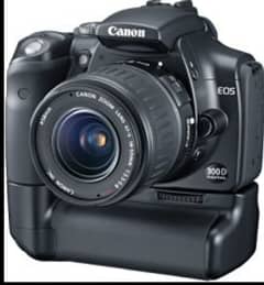 Canon 300d kiss digital camera with