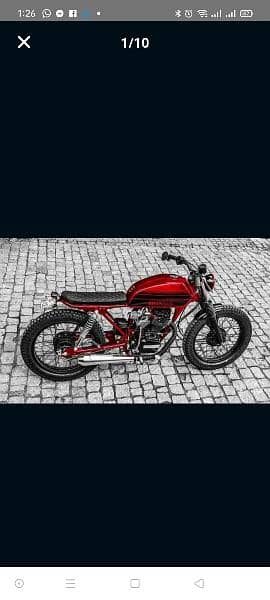 We make cafe racer, trail, bobber, scrambler, chopper, cruiser, brat 5