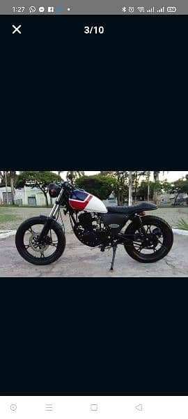 We make cafe racer, trail, bobber, scrambler, chopper, cruiser, brat 7