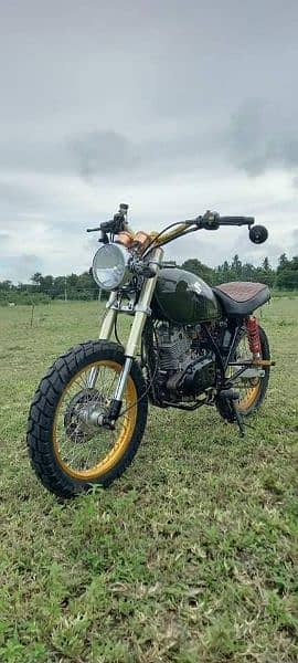 We make cafe racer, trail, bobber, scrambler, chopper, cruiser, brat 16