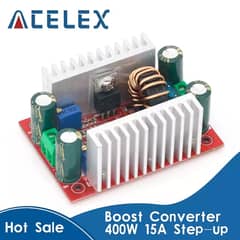 DC 400W 15A Step-up Boost Converter Constant Current Power Supply LED