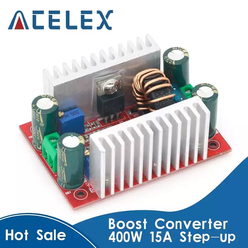 DC 400W 15A Step-up Boost Converter Constant Current Power Supply LED 0