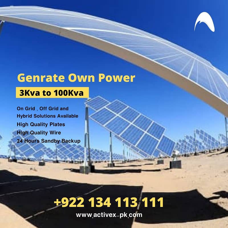 Make power by Solar Energy 2