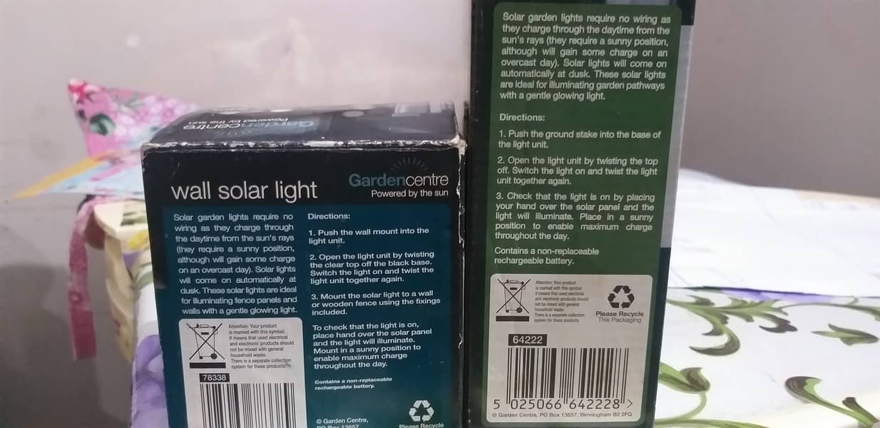 Solar lamps for Garden & outdoor brand new UK brand 5