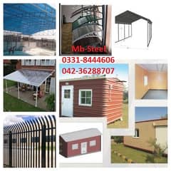 Tensile Shades, Parking Shades Fiber, Sheds Tensileفائبر شیڈ، ٹینسل سٹ