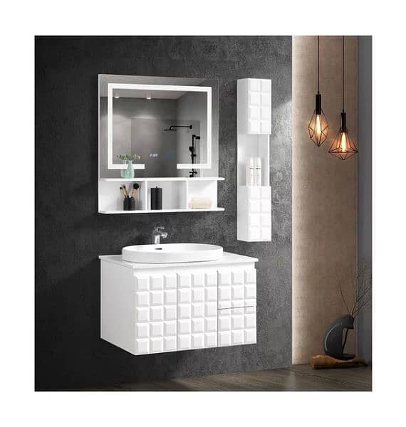 bathroom vanity/ pvc/ 32 inch/ standard size/ small vanity 1