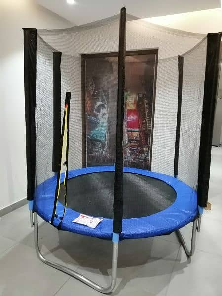 Trampoline |Jumping Pad | Round Trampoline | Kids Toy|With safety net 7