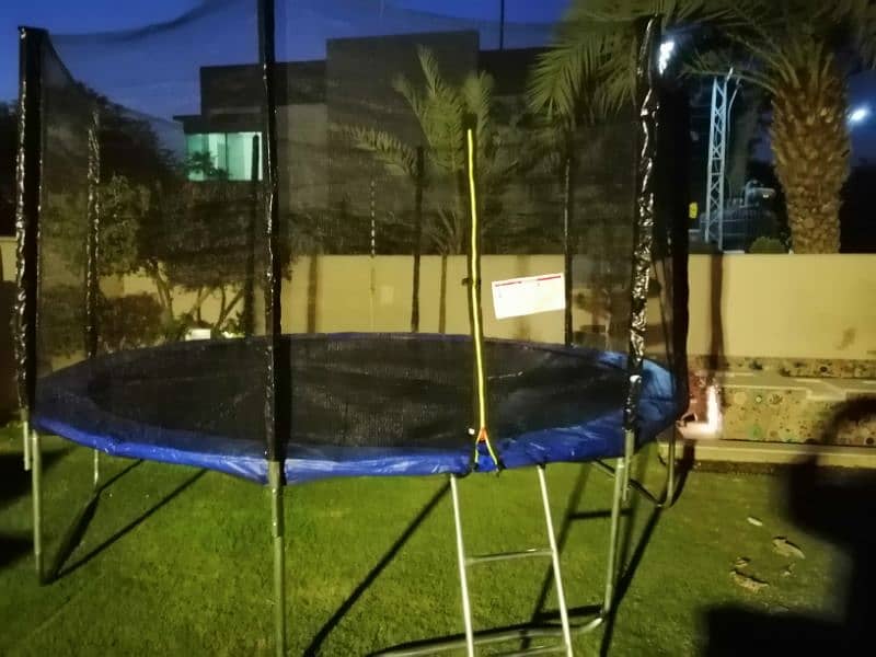 Trampoline |Jumping Pad | Round Trampoline | Kids Toy|With safety net 9
