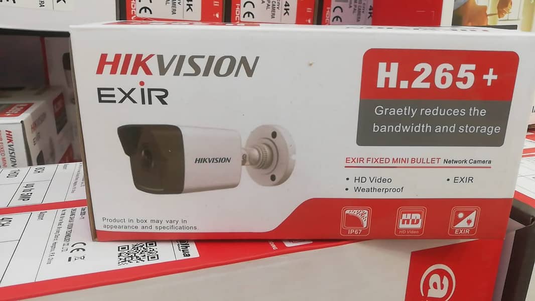 Hikvision CCTV / IP-Cameras, 1MP to 8 MP Camera Available 5