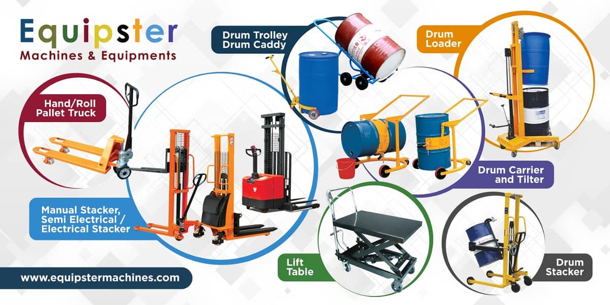 drum stacker with drum lifting and tilting option in pakistan 12