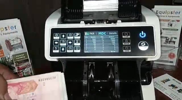 cash currency note counting machine in pakistan with fake detection 8