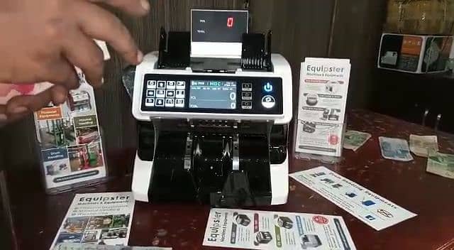 cash currency note counting machine in pakistan with fake detection 9