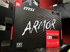 RX 570 4gb Armour GPU Graphic Card For Sale