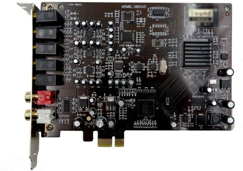 Facibom 5.1 Sound Card PCI Express PCI-E Built-in Double Output Interf 1