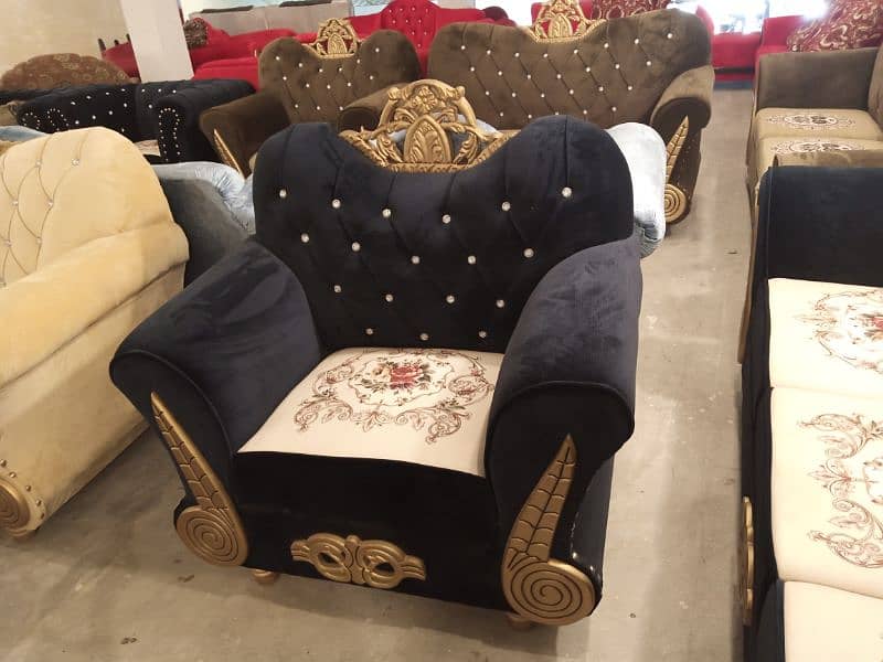 New six seater sofa set 3+2+1 1