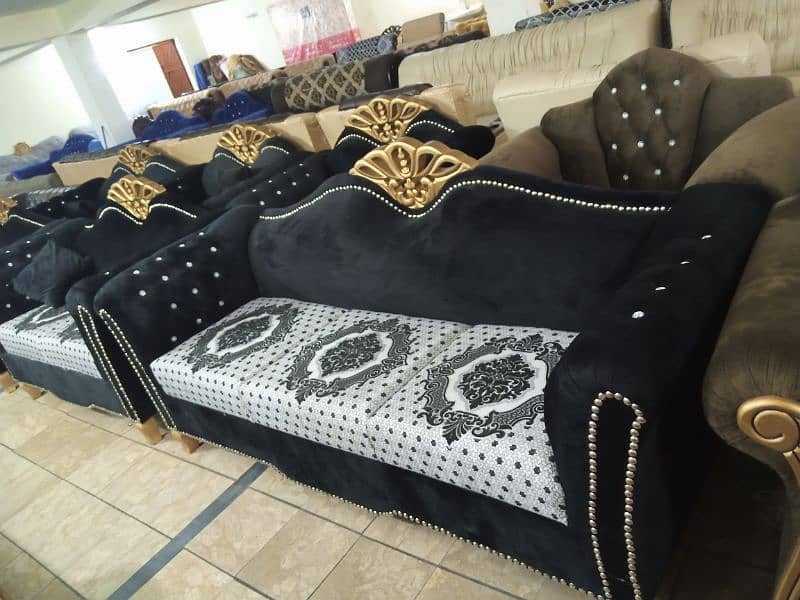 New six seater sofa set 3+2+1 3