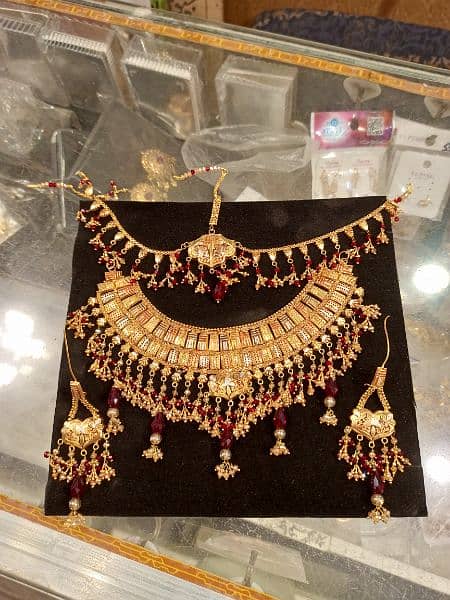 BRIDAL Zarkoon jewellery Hand Made jasi Jewellery Wasa rate Hoga 11