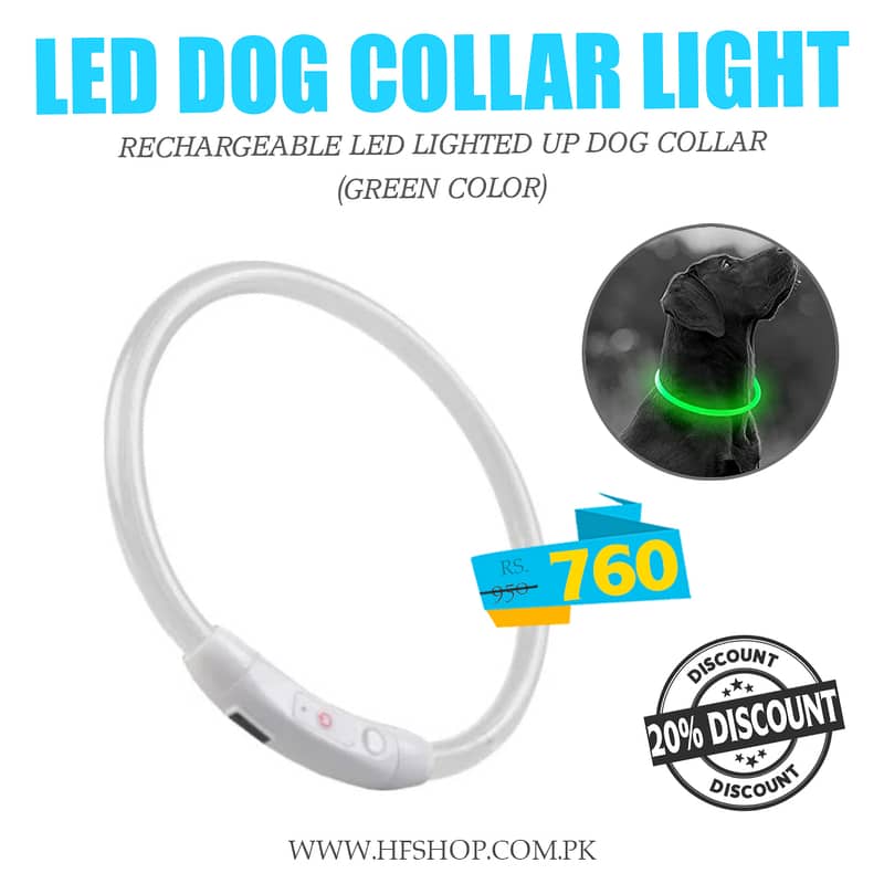 Led Dog Collar Light 0