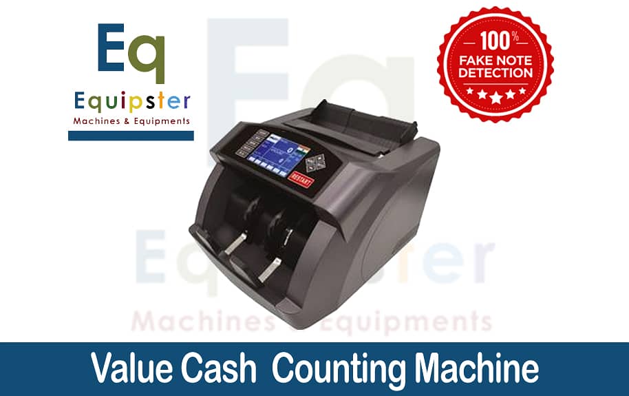 Value Counting Machine Cash Counter with high Fake Note Detection Cash 12