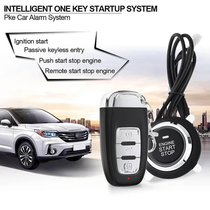 PASSIVE KEYLESS ENTRY REMOTE START PUSH START 6