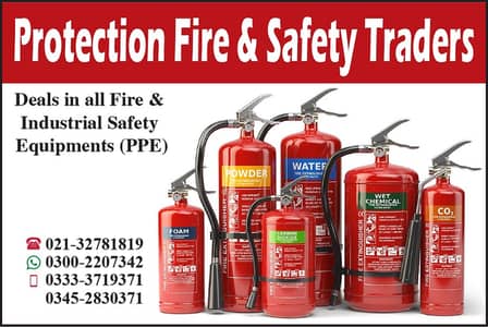 Fire Extinguishers Refilling AFFF, DCP, CO2 Water typed available