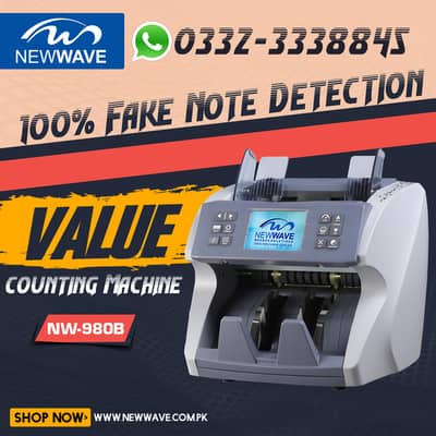 newwave cash counting,note,bill,packet,money checker machine,PAKISTAN 7