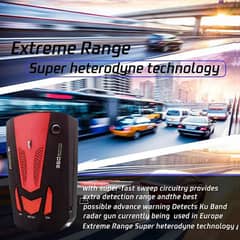 No speed penalty V7 Car Anti Radar Detector Voice Alert 16 Band 360